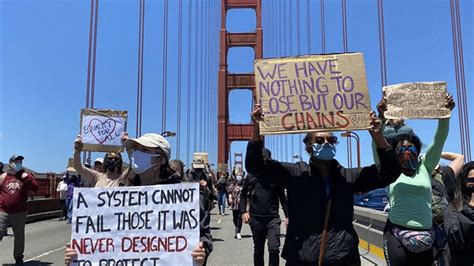 golden gate bridge protest today